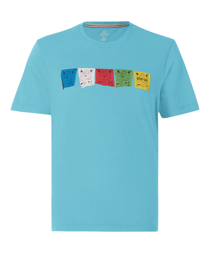 Men's Short Sleeve Tarcho Tee | Arctic Blue