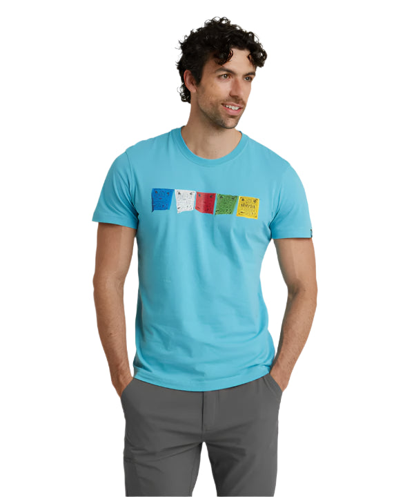 Men's Short Sleeve Tarcho Tee | Arctic Blue