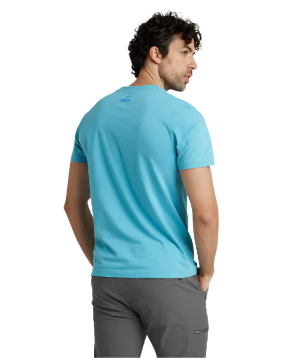 Men's Short Sleeve Tarcho Tee | Arctic Blue