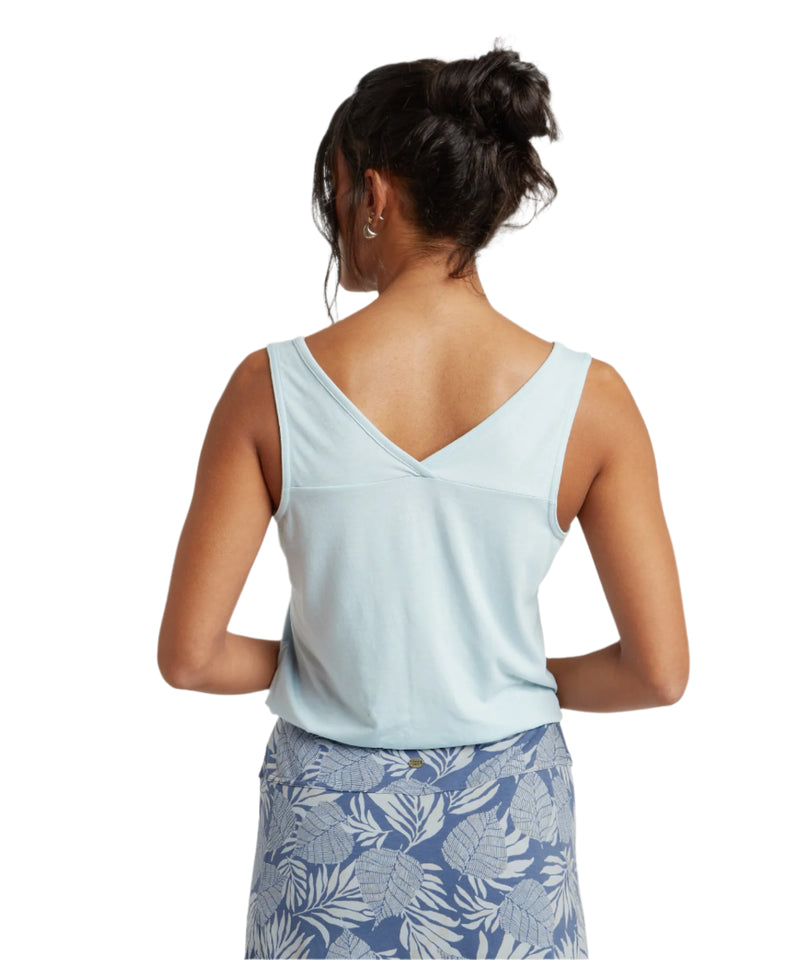 Women's Bali V-Neck Tank Top | Sky Blue