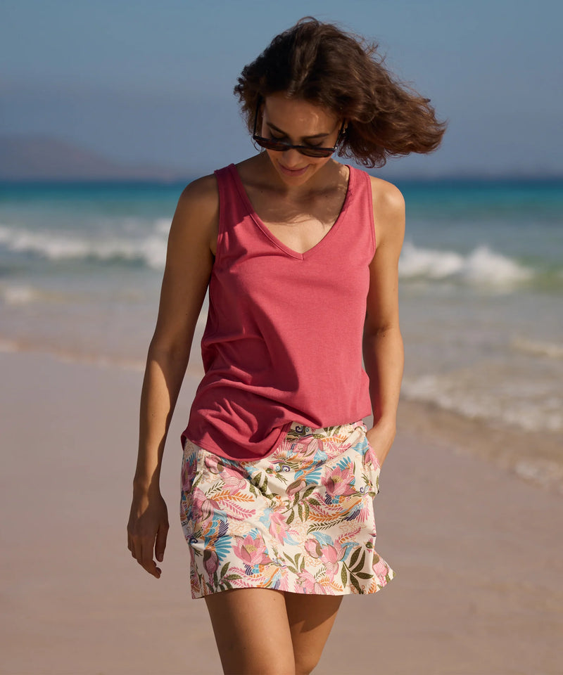 Women's Bali V-Neck Tank Top | Rosie