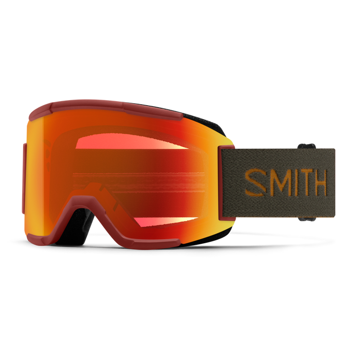 Squad Snow Goggles | Ironwood + ChromaPop™ Everyday Red Mirror Lens
