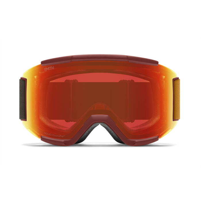 Squad Snow Goggles | Ironwood + ChromaPop™ Everyday Red Mirror Lens