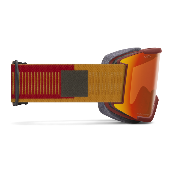 Squad Snow Goggles | Ironwood + ChromaPop™ Everyday Red Mirror Lens