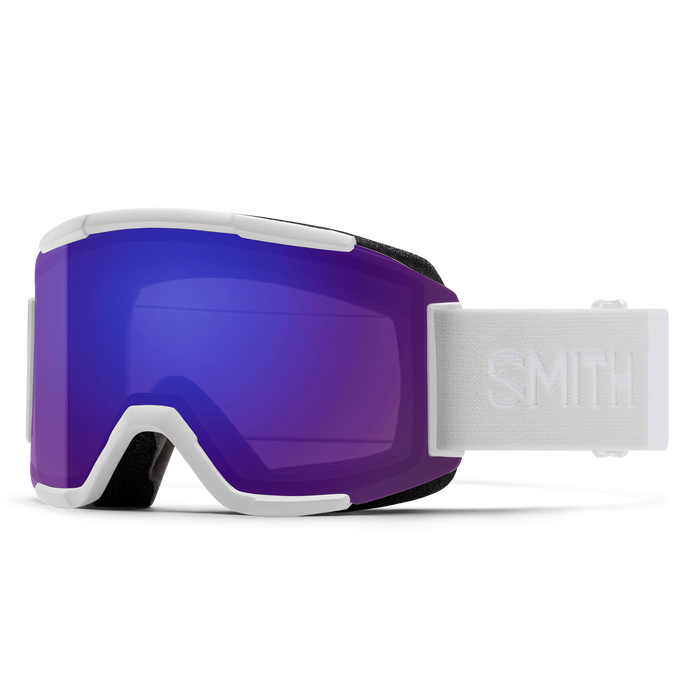 Squad Snow Goggles | Vapor White + ChromaPop™ Everyday Violet Mirror Lens