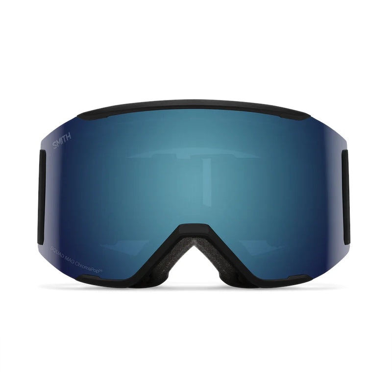 Squad MAG Snow Goggles | Black with ChromaPop Sun Blue Mirror Lens