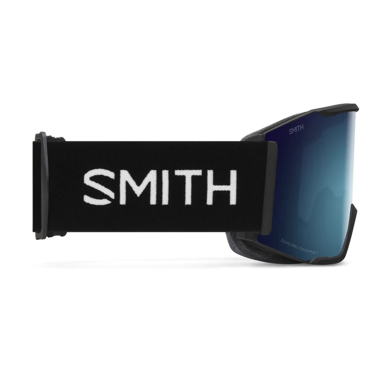 Squad MAG Snow Goggles | Black with ChromaPop Sun Blue Mirror Lens