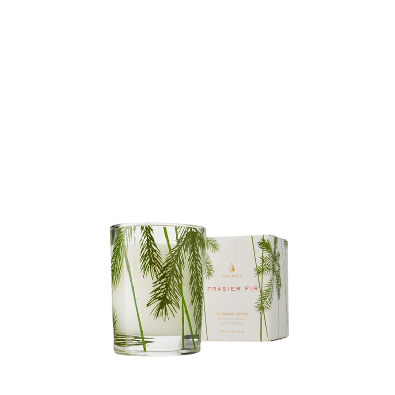 Frasier Fir Pine Needle Votive Candle
