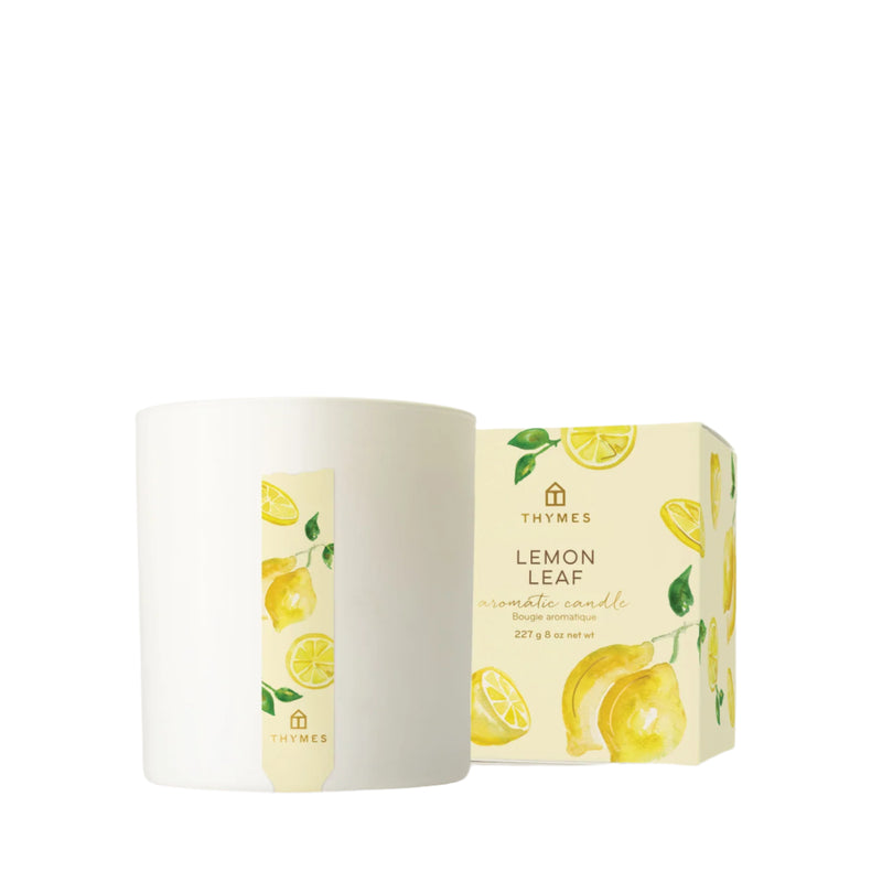 Lemon Leaf 8 oz Poured Candle