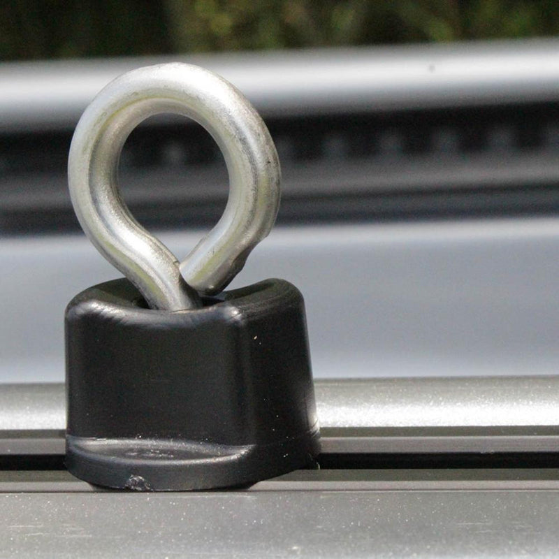 Tiedown Eyelet, Track Mount 2 Pack | Black