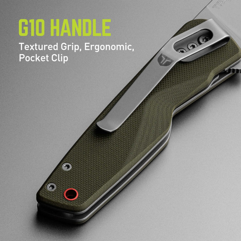 EDC Fast Flip™ Knife | Olive Green