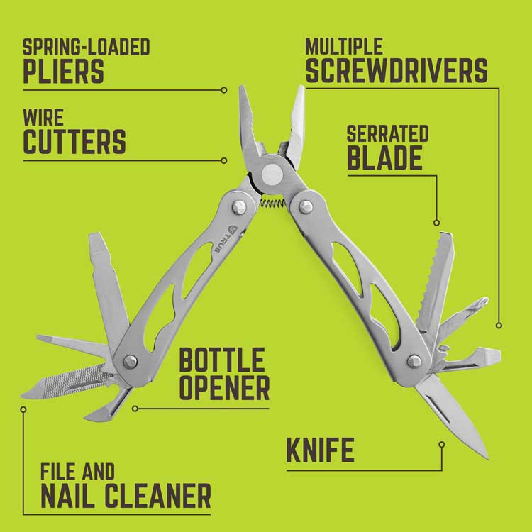 Reduction 11-in-1-Pliers Keychain