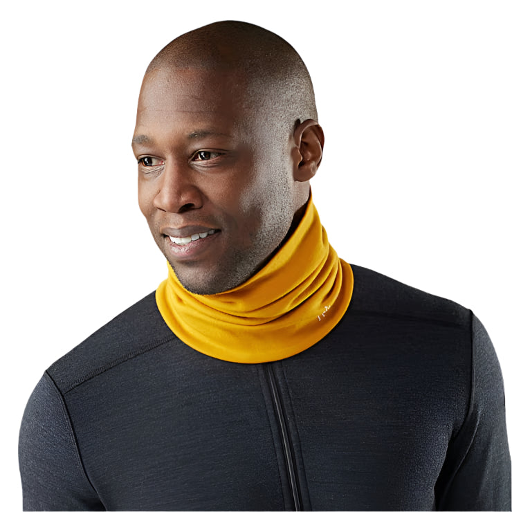 Thermal Merino Reversible Neck Gaiter | Autumn Sun