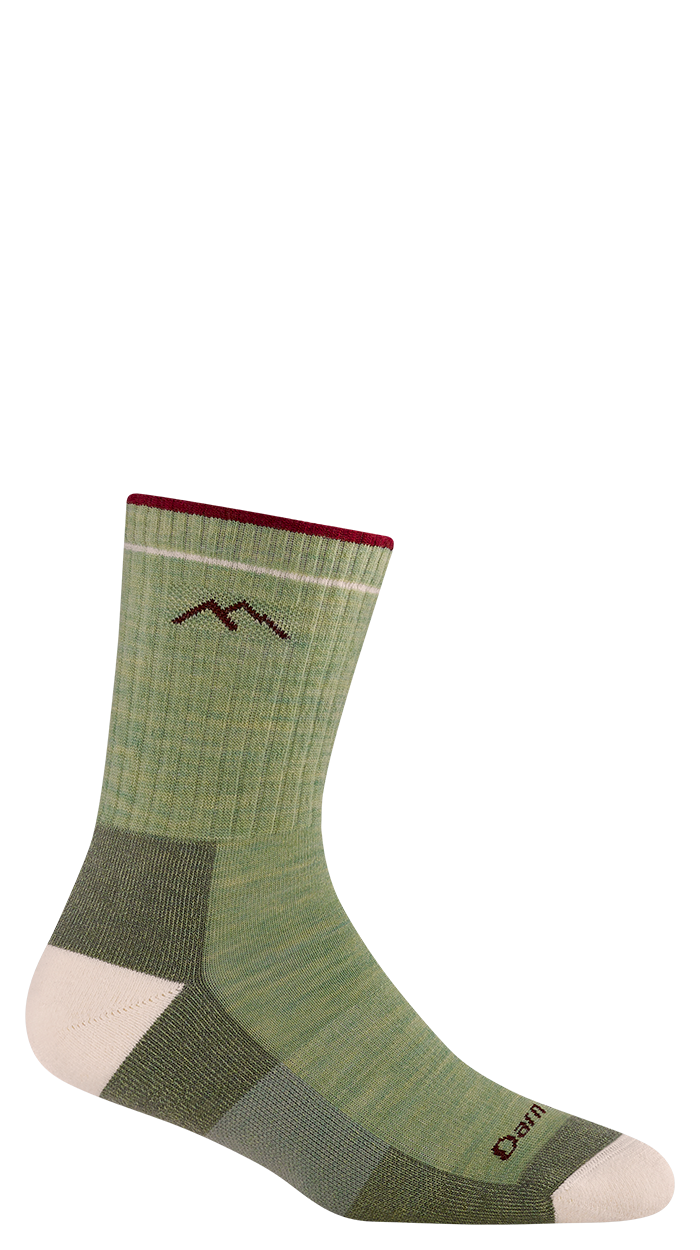 Darn Tough Women's Hiker Micro Crew Cushion Socks | Mint