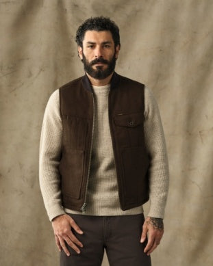 Men's Spokane Insulated Work Vest | Beaver Brown