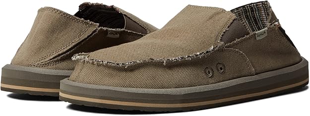 Sanuk Mens Vagabond St Hemp Sidewalk Surfer