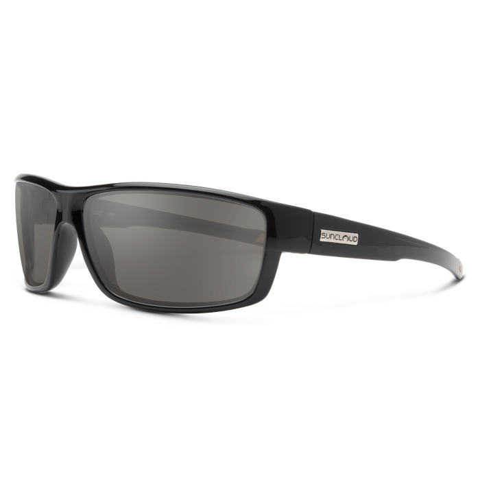Voucher Sunglasses | Black with Polarized Gray Lenses