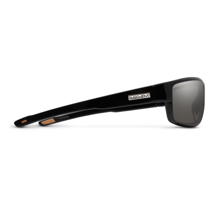 Voucher Sunglasses | Black with Polarized Gray Lenses