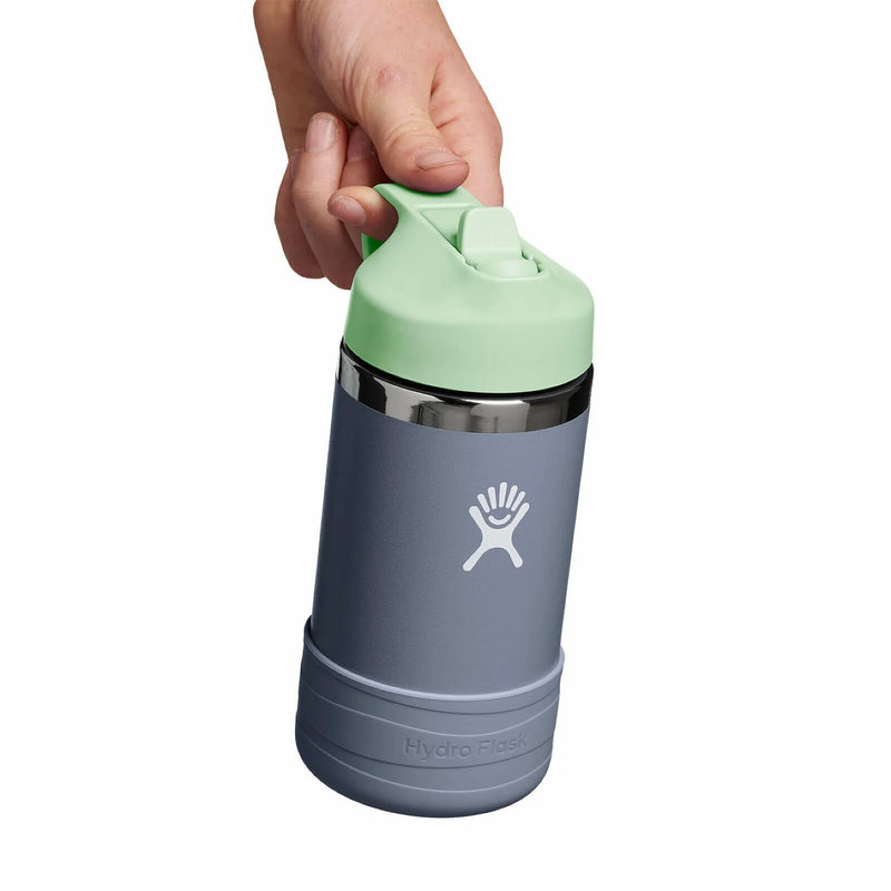 12oz Kids' Wide Mouth Bottle With Straw Cap | Koala