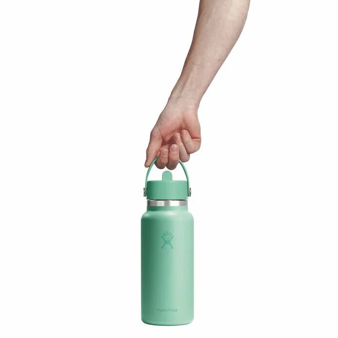 32 oz Wide Flex Straw Cap | Mermaid Green