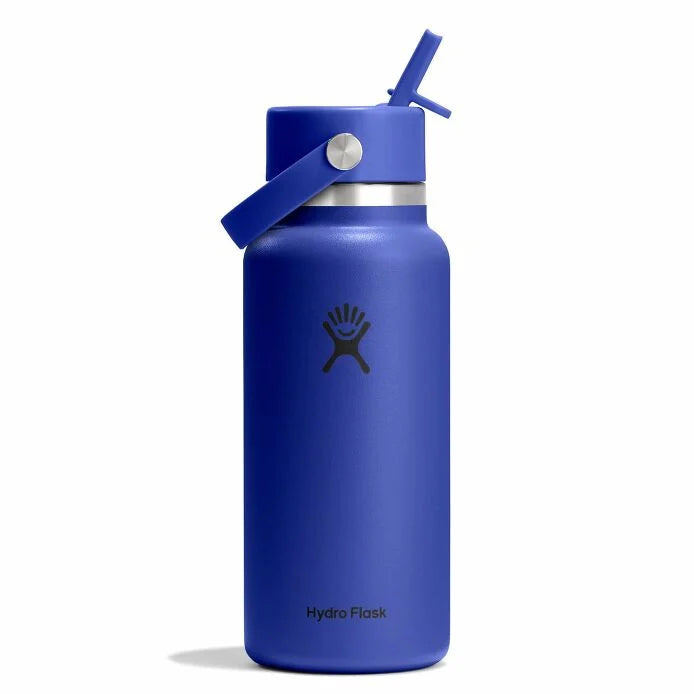 32 oz Wide Flex Straw Cap | Capri Blue