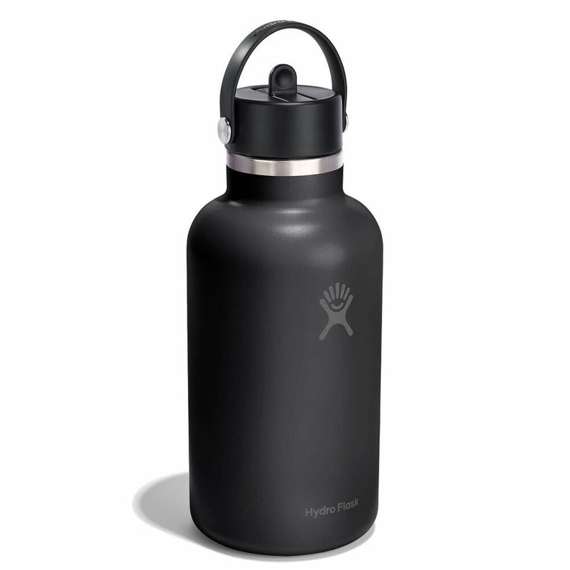 64 oz Wide Flex Straw Cap | Tonal Black
