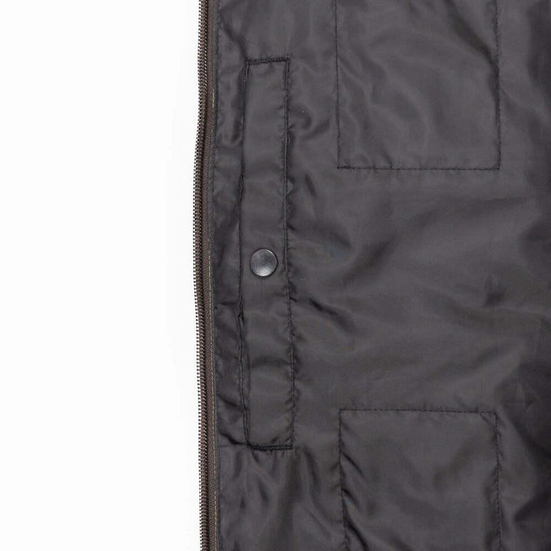 Men's Crest Heated Down Vest | Black