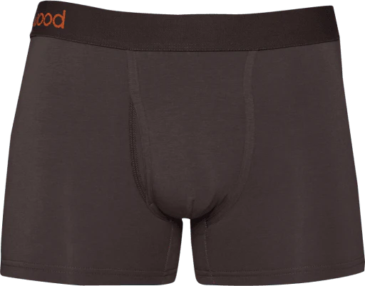 Wood Underwear Mens Boxer Brief with Fly