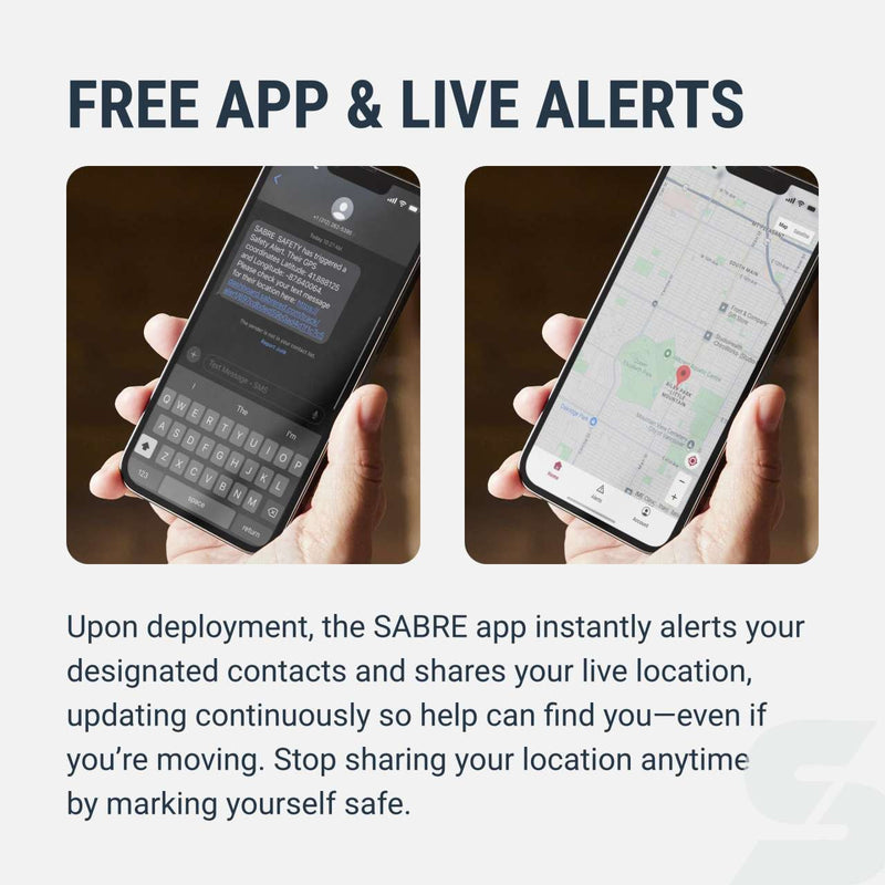 Smart 2.0 Pepper Spray with Emergency Location Alerts