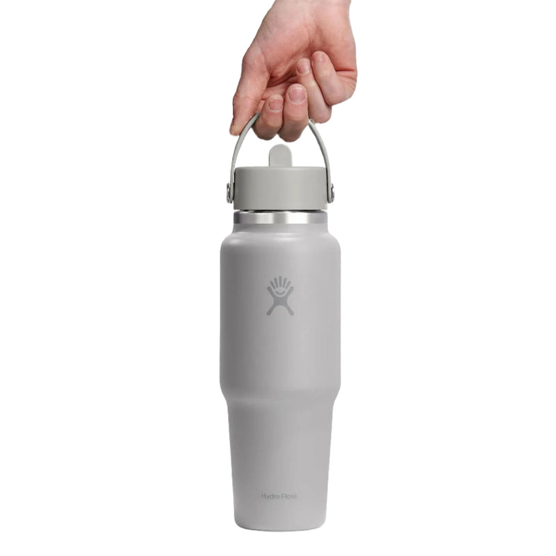 32oz Wide Mouth Travel Bottle With Flex Straw Cap | Tonal Birch