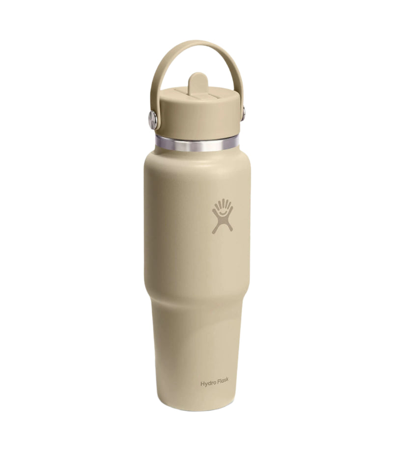 32oz Wide Mouth Travel Bottle With Flex Straw Cap | Oat