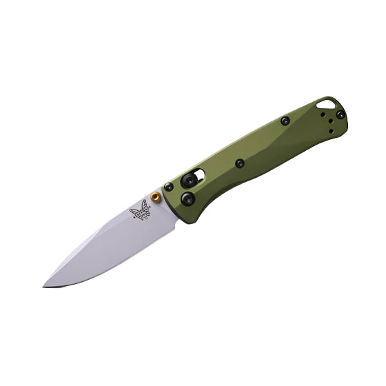 Mini Bugout Drop Point Knife | Woodland Green
