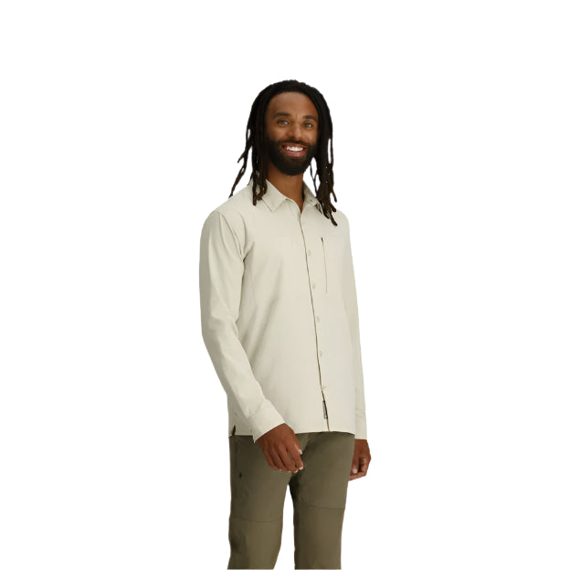 Men's Long Sleeve Mosquito Repel Shirt | Sandstone