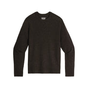 Dark gray sweater on a white background