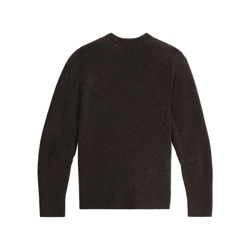 Men's Rockcraft Wool Pullover | Turkish Coffee Heather