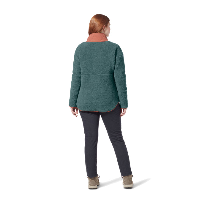 Royal Robbins Womens Urbanesque Half Zip Sherpa Pullover