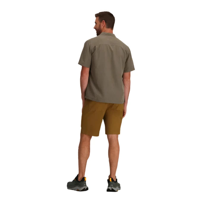 Royal Robbins Mens Desert Pucker Short Sleeve Shirt | EVERGLADE