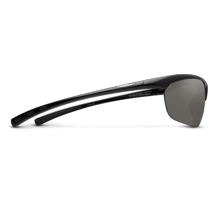 Zephyr Sunglasses | Black with Polarized Gray Lenses